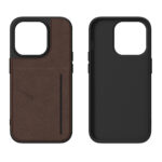 iPhone 15 Pro Max Boekcase Wallet - Premium Bruinleer - Afbeelding 3