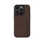 iPhone 15 Pro Max Boekcase Wallet - Premium Bruinleer