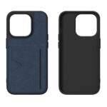 Premium Booktype Wallet Case iPhone 15 Pro Max - Blauw - Afbeelding 3