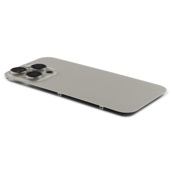 iPhone 16 Pro Achterkant Premium - Desert Titanium met Camera