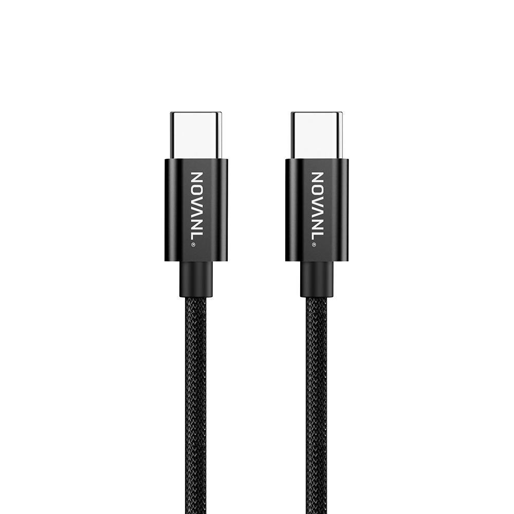 UdXAdhxbKbNV1iQju6NrjPO8QxpmTl-metaU3BlZWRDaGFyZ2UgUHJvIDAxLmpwZw-1-1.jpg SpeedCharge Pro USB-C Kabel 240W Premium - 1 Meter Zwart - Afbeelding 1