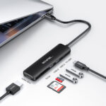 Premium USB-C HDMI Hub 7-in-1 Multifunction Docking Station - Afbeelding 2