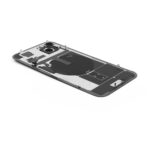 iPhone 15 Plus Back Cover met Camera Lens - Premium Kwaliteit Zwart Titanium - Afbeelding 2
