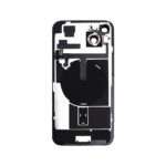 iPhone 15 Plus Achterkant met Camera & Draadloos Laden - Titanium Roze - Afbeelding 3