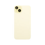 iPhone 15 Plus Back Cover met Camera Lens - Premium Titanium Geel - Afbeelding 4