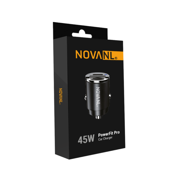 NOVANL PowerFit Pro 45W Premium Autolader - Snelladen