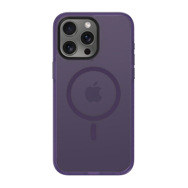 Premium Prismatic Hardcase iPhone 15 Pro Max Paars