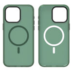 iPhone 15 Pro Max Premium Hardcase Groen met Magnetische Bevestiging - Afbeelding 3