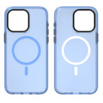 Premium Prismatic Hardcase iPhone 15 Pro Max Blauw met Magnetics - Afbeelding 3