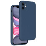 iPhone XR Premium Lederen Hardcase Donkerblauw - Afbeelding 2
