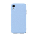 iPhone XR Premium Lederen Hardcase Blauw - NOVANL SleekPU