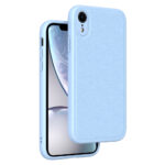 iPhone XR Premium Lederen Hardcase Blauw - NOVANL SleekPU - Afbeelding 2