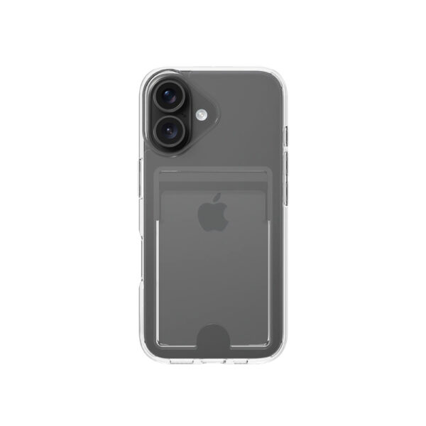 iPhone 16 Premium Shockshield Hardcase met Kaarthouder