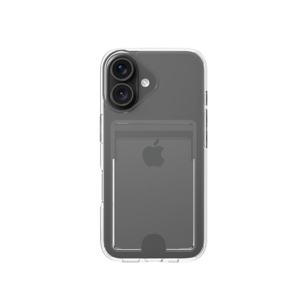 WY93VYY93X iPhone 16 Premium Shockshield Hardcase met Kaarthouder - Afbeelding 1