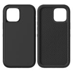 iPhone 13 Pro Premium Hardcase RuggedGuard Zwart - Afbeelding 3