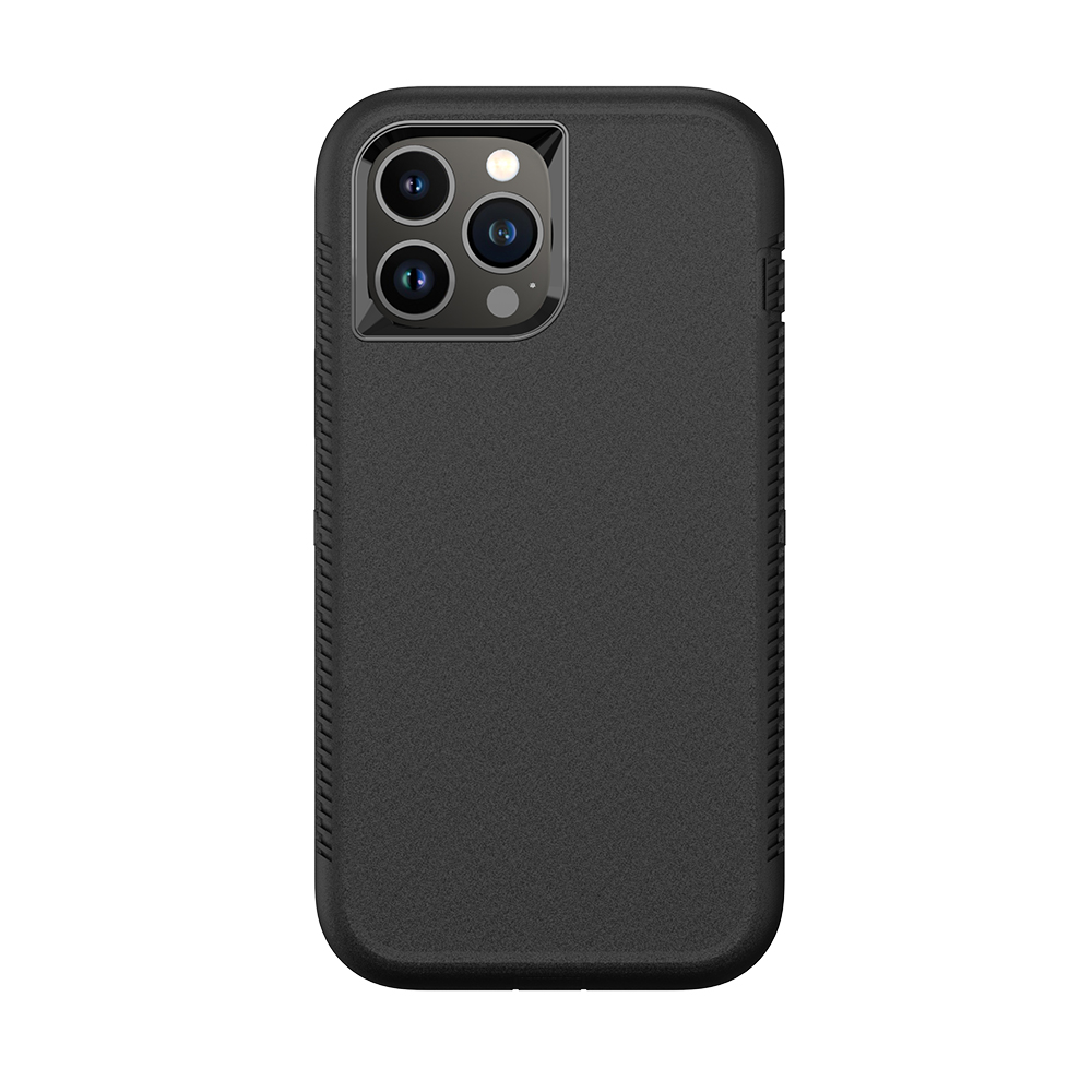 WZ97AUX18B_7989341790-3.jpg iPhone 13 Pro Premium Hardcase RuggedGuard Zwart - Afbeelding 1