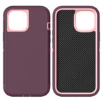 iPhone 13 Pro Premium Hardcase RuggedGuard Purple - Afbeelding 3
