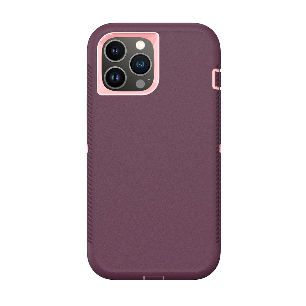 WZ97AUX18L_9604988148.jpg iPhone 13 Pro Premium Hardcase RuggedGuard Purple - Afbeelding 1