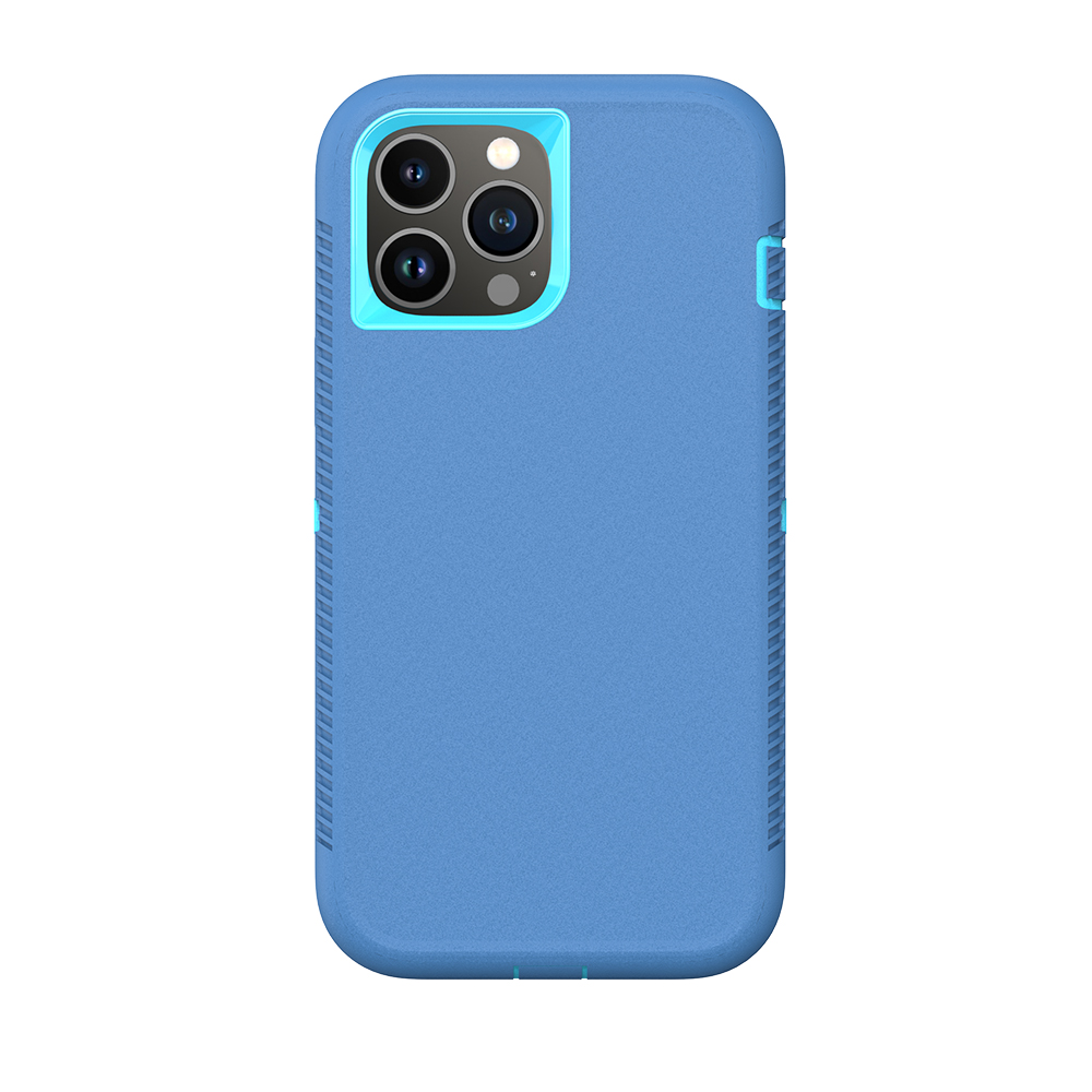 WZ97AUX18U_1607992695-3.jpg iPhone 13 Pro Premium Hardcase - RuggedGuard Blauw - Afbeelding 1