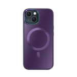 iPhone 15 Premium Hardcase met Magnetische Sluiting - Paars