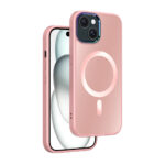 iPhone 15 Premium Hardcase met Magnetics - Roze - Afbeelding 2