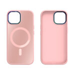 iPhone 15 Premium Hardcase met Magnetics - Roze - Afbeelding 3