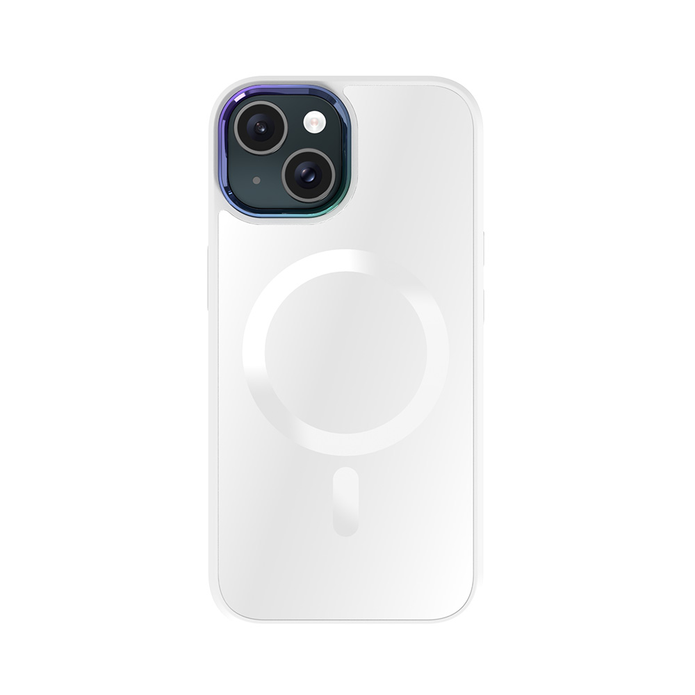 XM36BEI39W_4926847861.jpg iPhone 15 Premium Hardcase met Magnetics - Wit - Afbeelding 1