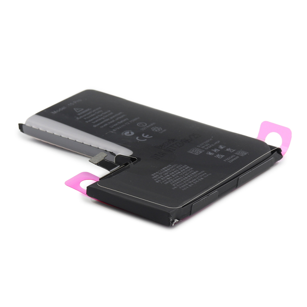 XMMCV1b8JAnG93GT1FOXZyzAcFsTX3-metaTUIyNkEyVTc5WF8xLmpwZw-.jpg iPhone 15 Pro Batterij met Plakstrip - Premium OEM-Equivalent - Afbeelding 1