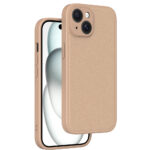 iPhone 15 Plus Premium Lederen Hardcase Bruin – NOVANL SleekPU - Afbeelding 2