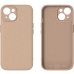 iPhone 15 Plus Premium Lederen Hardcase Bruin – NOVANL SleekPU - Afbeelding 3