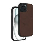 Premium Bookcase Wallet Beschermhoes iPhone 15 Plus Bruin - Afbeelding 2