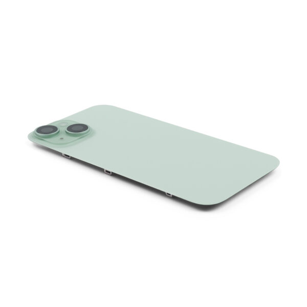 Apple iPhone 15 Achterkant Premium - Groen Titanium met Camera