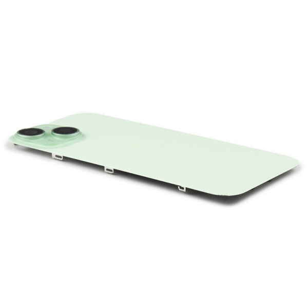 iPhone 15 Achterkap Premium - Groen Titanium met Camera en Wireless Charging