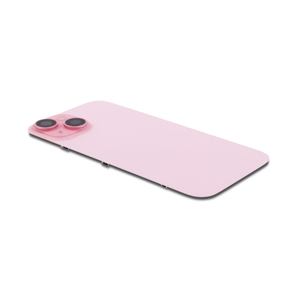 iPhone 15 Back Cover Titanium Pink - Premium Kwaliteit met Camera & Wireless Charging
