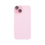 iPhone 15 Back Cover Titanium Pink - Premium Kwaliteit met Camera & Wireless Charging - Afbeelding 4