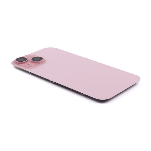 iPhone 15 Achterkant Premium - Roze Titanium met Camera