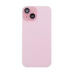 iPhone 15 Achterkant Premium - Roze Titanium met Camera - Afbeelding 4