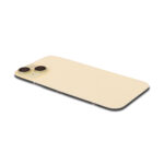 iPhone 15 Premium Achterkap met Camera & Draadloos Laden Geel