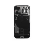 iPhone 15 Premium Achterkap met Camera & Draadloos Laden Geel - Afbeelding 3