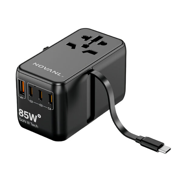 WorldCharge Pro 85W USB-C Adapter - Premium Snellaadoplader