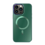 iPhone 14 Pro Max Premium Hardcase met Magnetische Sluiting - Groen