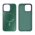iPhone 14 Pro Max Premium Hardcase met Magnetische Sluiting - Groen - Afbeelding 3