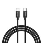 USB-C naar USB-C Kabel 100W Premium - 1 Meter Zwart - Afbeelding 4