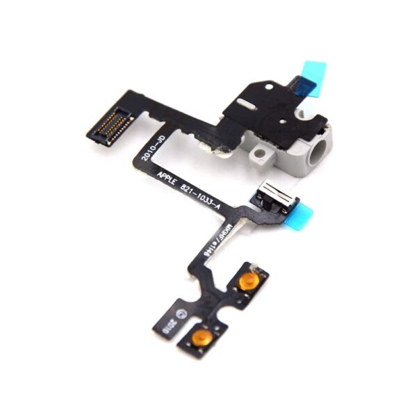 iPhone 4 Volume & Koptelefoon Kabel - Premium OEM-Equivalent