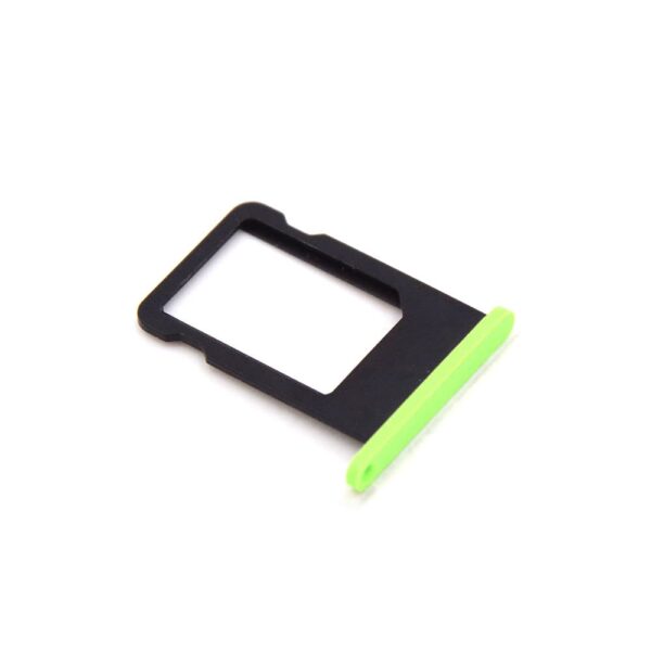 iPhone 5c SIM-kaartlade Premium – Groen (OEM-Equivalent)