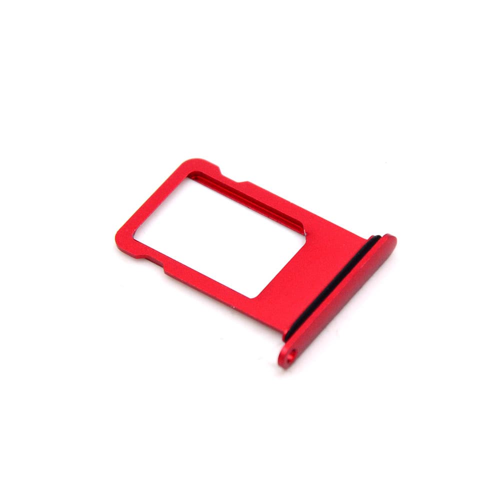 apiph7p302r_1-2.jpg iPhone 7 Plus Nano SIM-kaarthouder Premium OEM-Equivalent Rood - Afbeelding 1