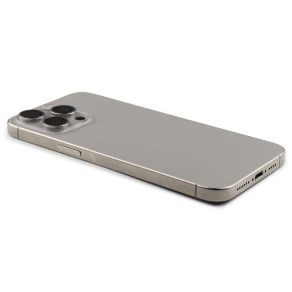 iPhone 15 Pro Max Achterkant Premium - Zwart Titanium