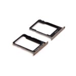 Huawei P8 Lite SIM- en SD-kaartlade met cover goud Premium