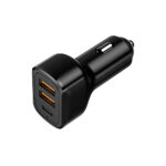 PowerDrive Triple Port Premium Autolader 32W (2x USB-A + USB-C) - Afbeelding 3