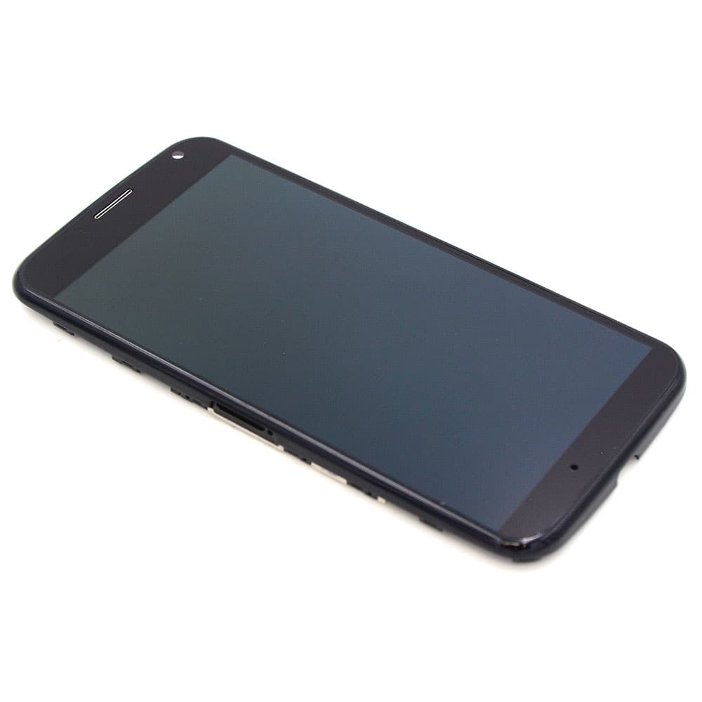 mot1052101b_1-2.jpg Motorola Moto X (XT1052) Premium Display Compleet met Behuizing Zwart - Afbeelding 1